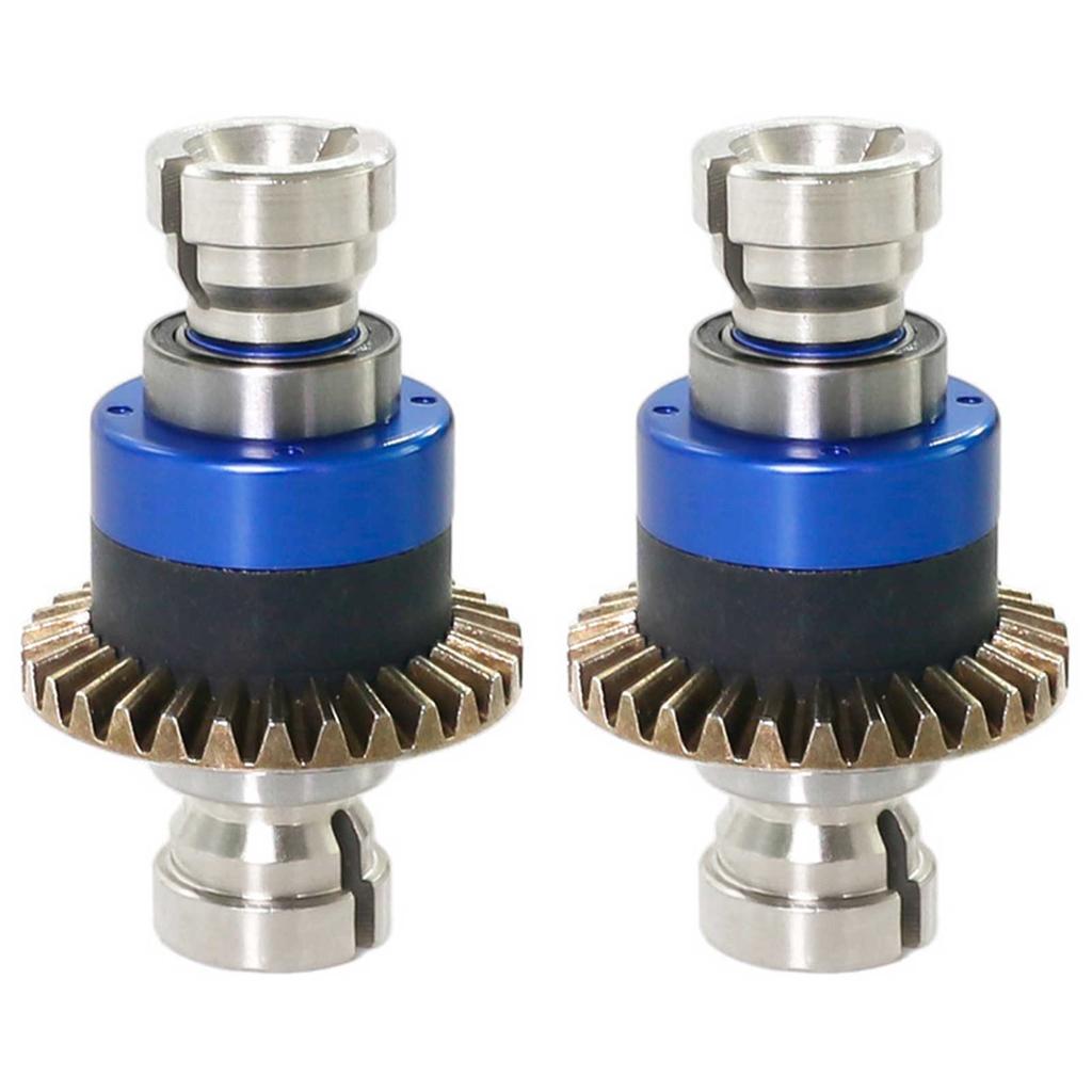 2PCS Metal Front Rear Differential Wheels Universal Fits RC-Car Spare Parts RC-Car Accessories