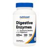 Nutricost Digestive Enzyme 620mg 120 Capsules 1 Pcs