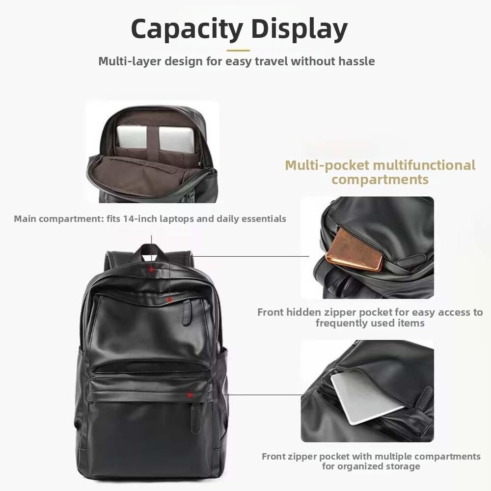 Water Resistant Laptop School Bag Padded Shoulder Strap Large Capacity Daypac Students Life