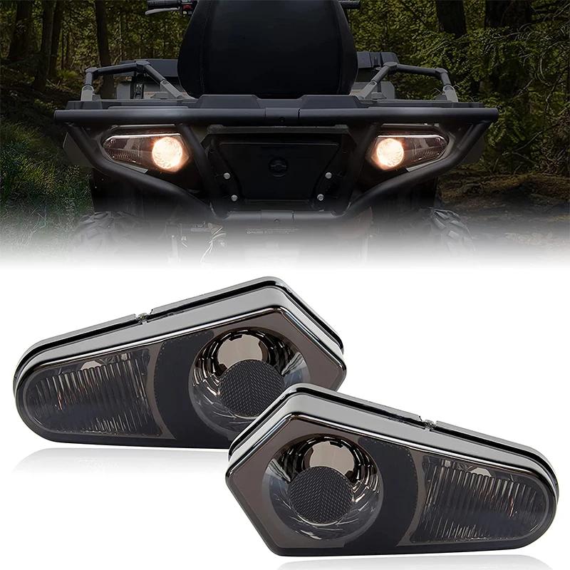 2 PCS Motorcycle Rear Taillights Brake Stop Tail Light Lampshade For ATV UTV Polaris Sportsman 500 700 800 2005-2014