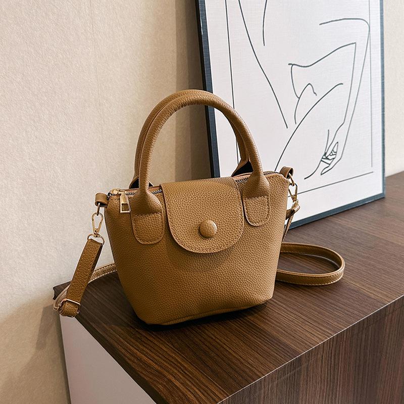 New Summer Lambskin Bag Mini Dumpling Bag Fashionable Handbag Crossbody Bag Shoulder Bag Mobile Phone Bag