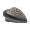 Thoughts Of You Graveside Dark Grey Heart Plaque - Grandad