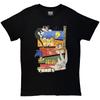 Looney Tunes Thats All Folks Block Graphic Licensed Tshirt Unisexs