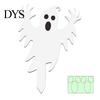 Fluorescent Outdoor Decor Halloween Ghost Garden Stake, Spooky Glow-in-The-Dark Yard Sign, Pumpkin Stakes Scarecrow Acrylic Decoration for Lawn