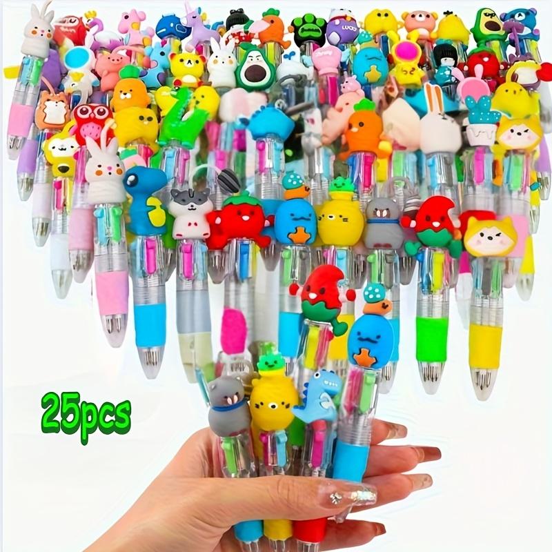 10/25pcs Mini Telescopic Pen Random Color - Suitable for Students, Parties, and Daily Use - Character Pen | Telescopic Pen