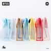Solomon Shoji BT21 Minini PVC Bag, Clear Pouch, Smartphone Pouch, Mini Shoulder Bag, Smartphone Shoulder Bag, Operates While Charming (RJ)