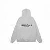 Mens Oversized Hooded Sweatshirt With Letter Print Loose Fit Streetwear Long Sleeve Casual Top