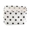 Foldable Storage Basket with Handles Waterproof Large Capacity Cotton Linen Printed