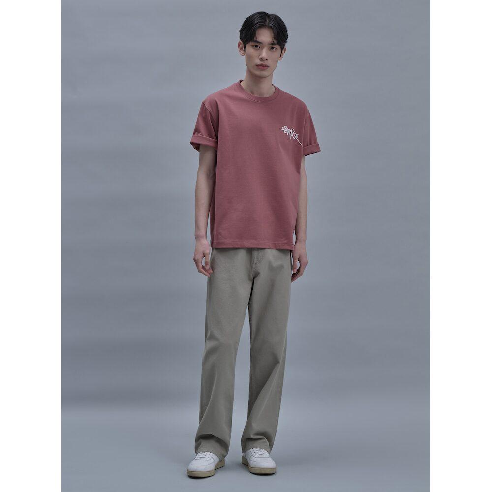 SHIFT.G Shift Graphic Round Tshirt Pink