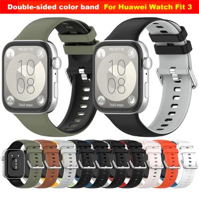 Mehrfarbiges Armband Für Huawei Watch Fit 3 Armband Smartwatch Sportarmband für Huawei Watch Fit3 Armband Zubehör