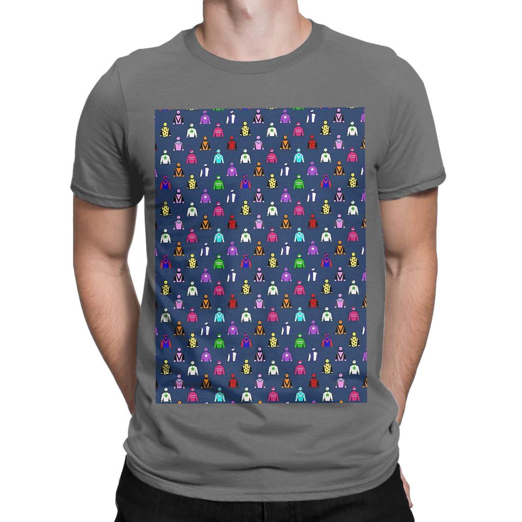 Horse Racing Jockey Silks Graphic Funny 100 Cotton Tshirt Horse Racing Jockey Silks Tees Tops For Unisex