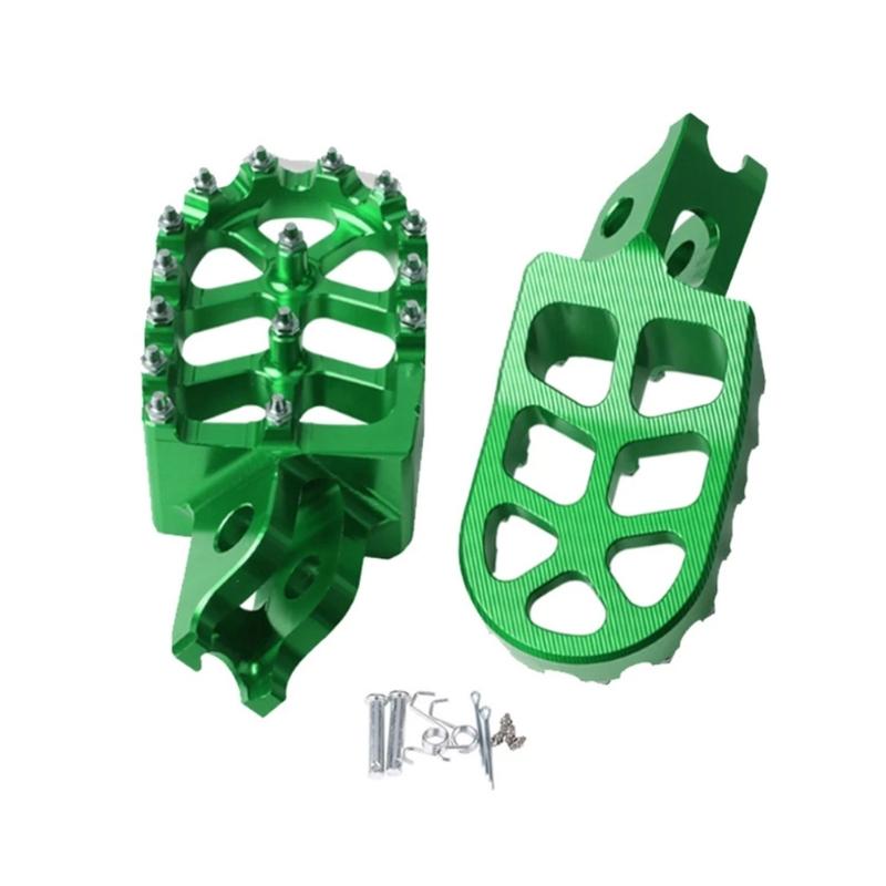 Stylish Foot Pegs Universal Fit Foot Pegs Reliable Support Simple Installs for Motorcycle Riders for KX450F 2019-2021
