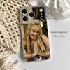 FUNNY H-HannahS M-Montana Frosted Clear Magnetic Case for iPhone 17,16,15,14,13,12,11 Pro,Max,Plus,Mini,Air,E