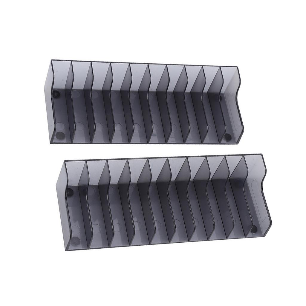 2 PCS Large Capacity Game Card Box Game CD Storage Stand Holder Bracket for PS4 SLIM PRO