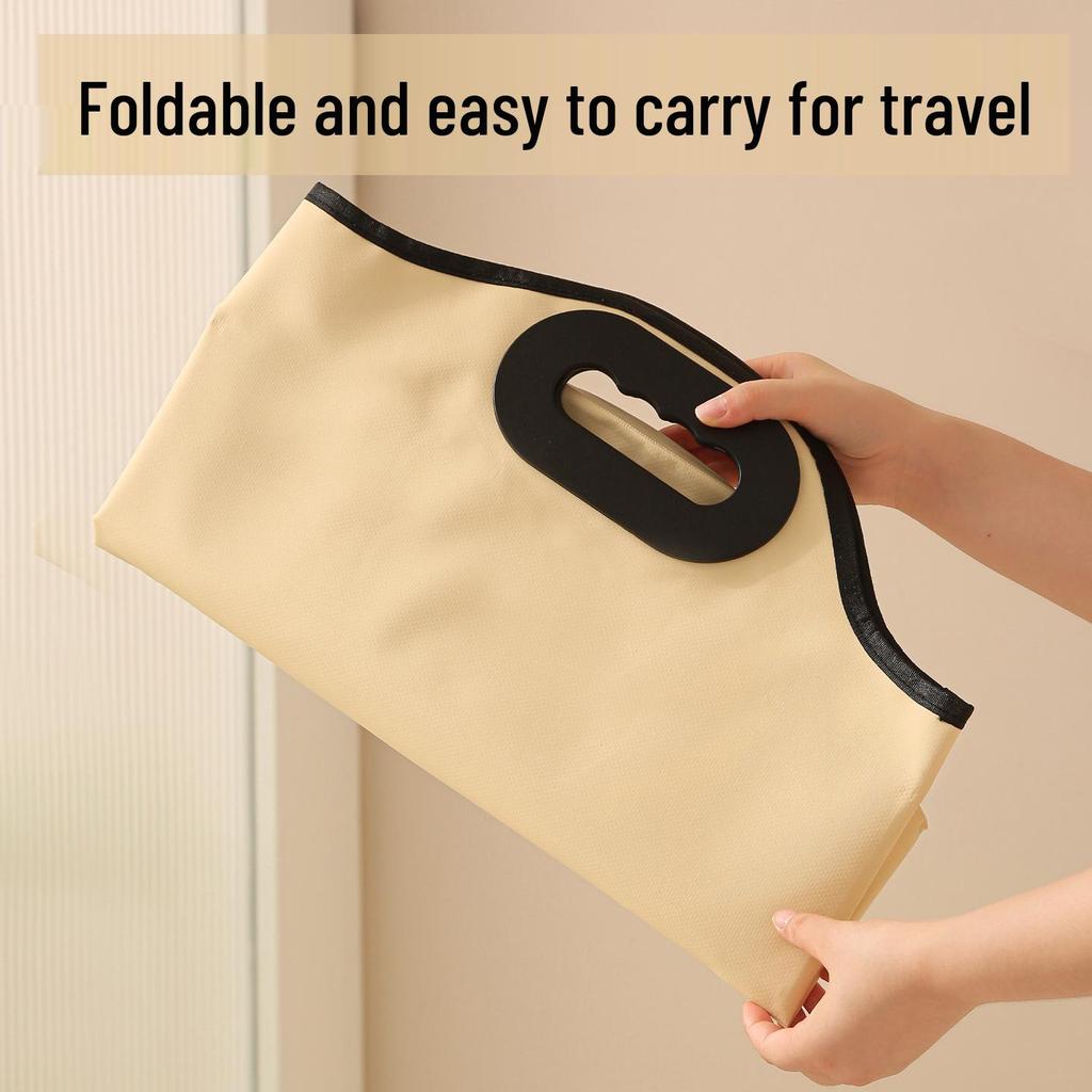 Portable Foldable Insulated Foot Bath Bucket - Deep, Thickened Design with Drainable Foot Soak Bag for Calf Coverage At Home