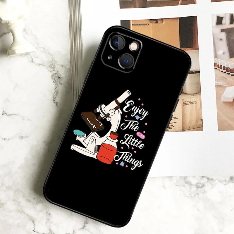Science Biology Laboratory Phone Case For iPhone 17 16 14 13 12 11 15 Pro Max Plus 12 13 Mini 16e 17 Air Cover Coque
