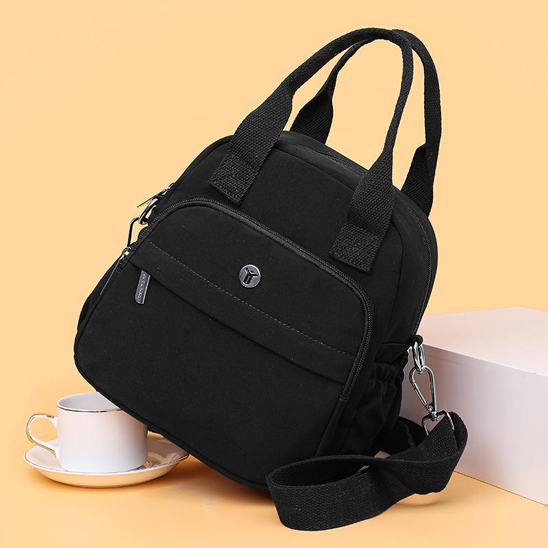 Lightweight new fashion versatile shoulder messenger bag women's leisure niche small bag nylon bag backpack