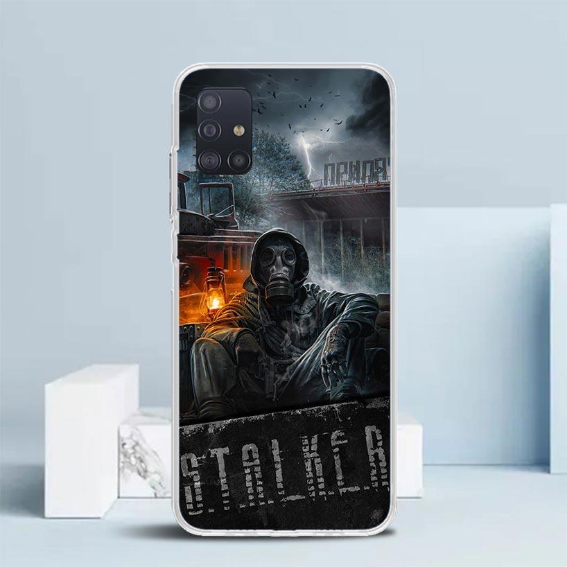 Game S-Stalker Soft Cover for Samsung Galaxy A12 A22 A32 A52 A72 A02S Phone Case Note 20 Ultra 10 S10 Plus A51 A71 A50S A20S A10