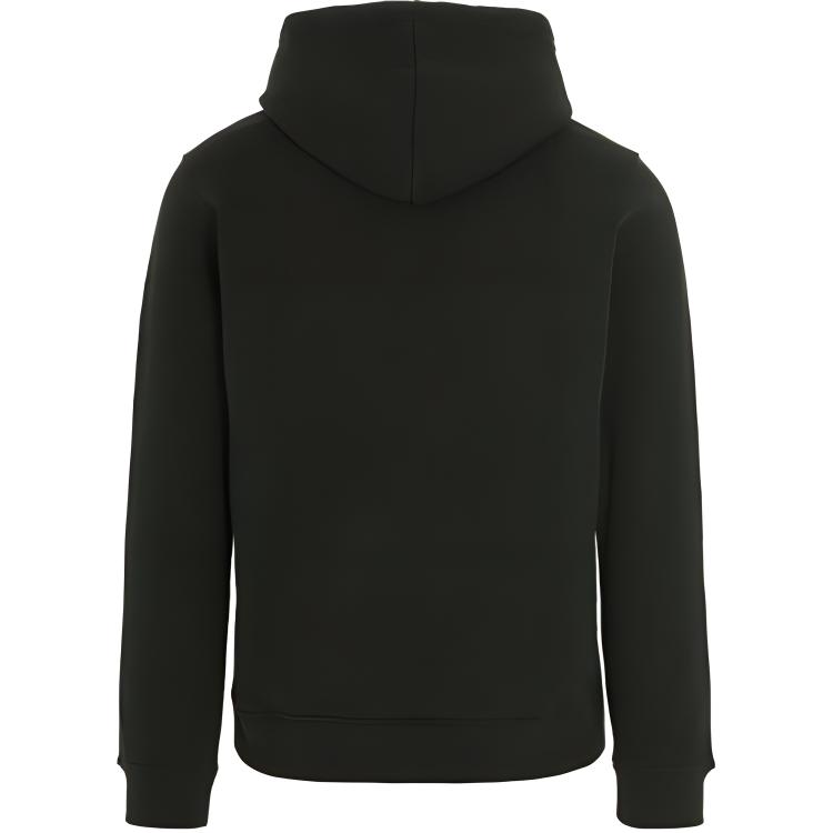Kenzo Sudaderas Hombre Negra con Capucha Moderada Regular FB65SW3304MB-51A