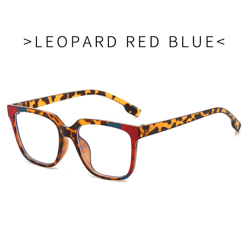 New Multi-Color Fashion Square Glasses Unisex Anti-Blue Light Eyewear