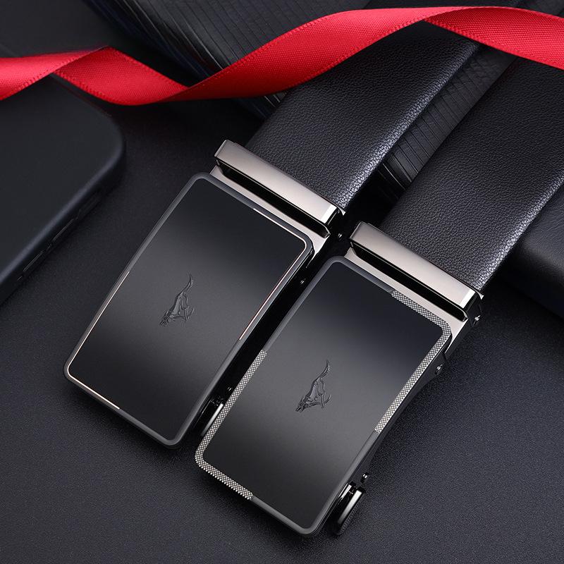 Belts for Men's High End Automatic Buckle Belts  Cowhide Belts  Gift Belts
