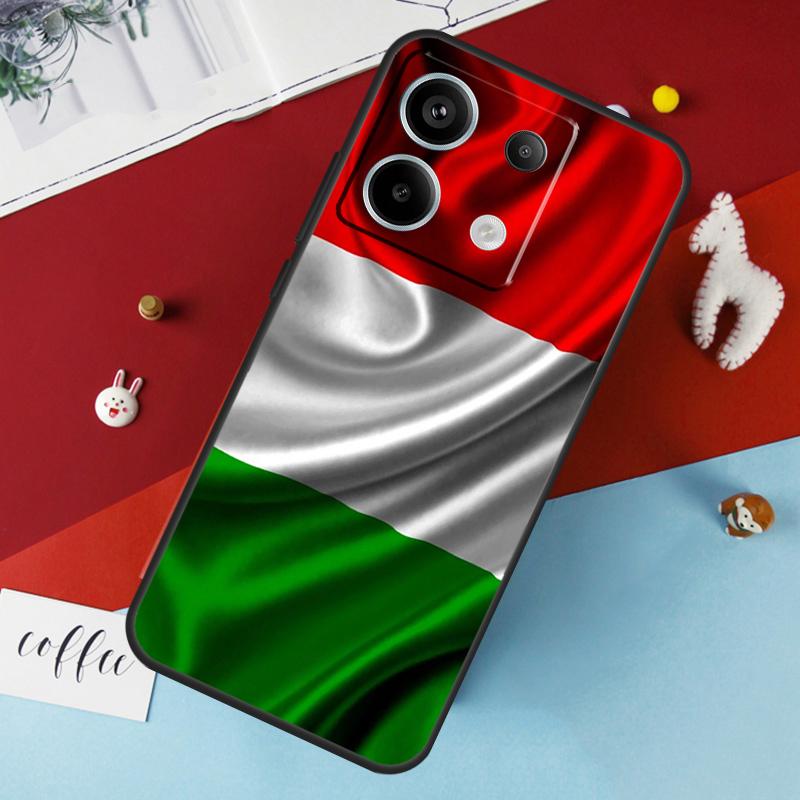 Italy Flag Case for Xiaomi Redmi Note 13 12 10 8 9 11 Pro 12S 10S 11S Redmi 13C 10A 10C 9C 12C Cover