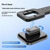 CH20 Magnetic Car Dashboard Phone Holder with 360 Degree Rotatable Base Flexible Bending Arm Cellphone Bracket