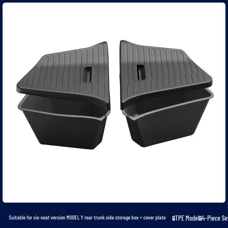 Refreshed Tesla Model Y 6-Seater Trunk Side Organizer