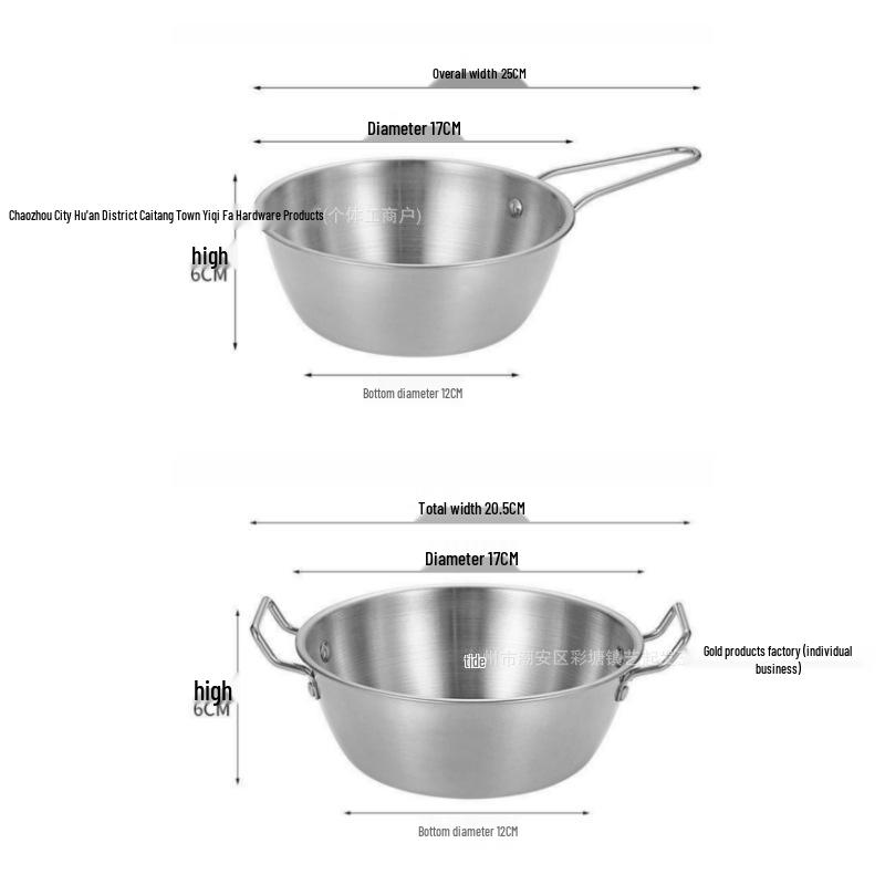 

Little Bear Gold Stainless Steel Rice Wine & Ramen Bowl with Lid