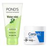 POND'S Anti-Acne Cleanser & CeraVe Moisturizing Cream Set