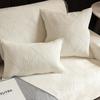 Cotton Sofa Cushion Simple Anti Slip Fabric Cushion High Temperature Washed Cotton Cover Cloth Sofas Towel All Season Universal