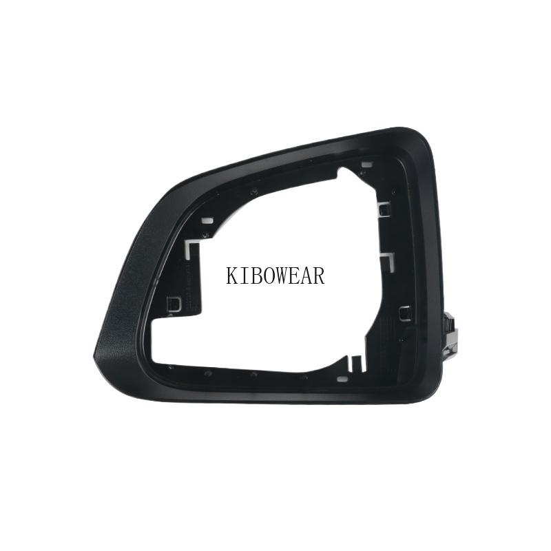 1pc Side Mirror Frame Holder Cover Trim Glass For Tesla Model Y -2024 Auto Replace Part Turn Signal Bottom Lower Housing