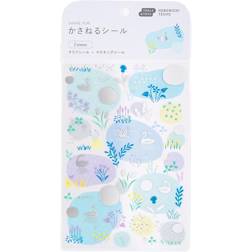 Hobonichi Techo Sanae Yuri Kasaneru Sticker Forest Lake Planner Accessory