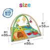 Nihon Ikuji Baby Gym The Very Hungry Caterpillar Activity Play Gym Suitable for newborns and adaptable to your growth - - up, child's stage.