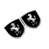 Shield Cover Metal Emblem Badge Stickers Decals for Ferrari SJ Roma 488 Spider SF90 Portofino F8 LaFerrari Daytona Accessories WM3