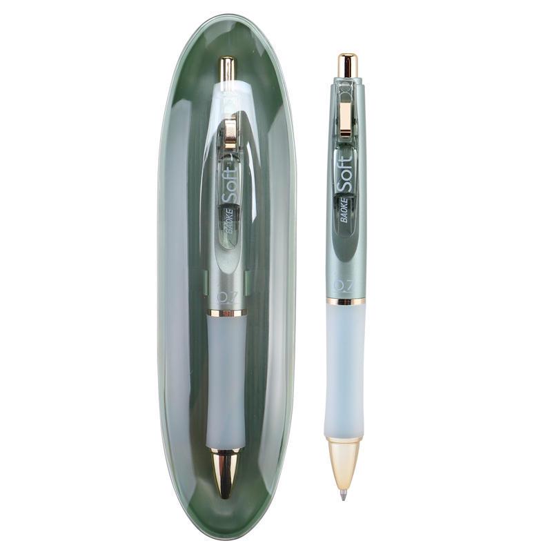 BaoKe PC3978 Quick-Drying 0.7mm Bullet Tip Black Signature Pen 0.7mm