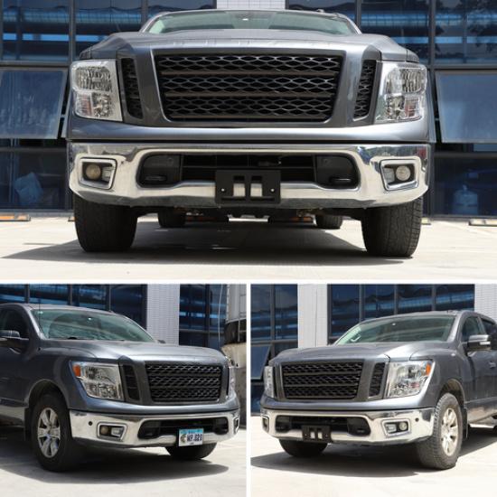 Front License Plate Bracket Mount Holder Bracket For Nissan Titan 2016-2024