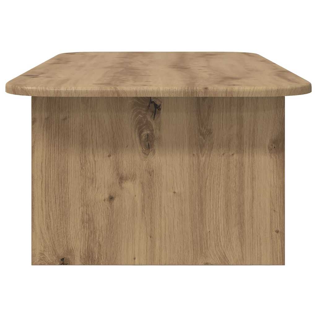 Artisan Oak Coffee Table 93 x 53 x 33 cm Engineered Wood
