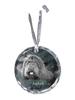 Barbet, French Water Dog - Crystal Bauble with a Photo, Dog Photo In Crystal, Personalized Christmas Tree Ornament by Brand