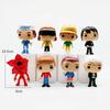 12pcs Strangers Figure Jane Ives/Will Byers/Mike Wheeler Action Cosplay Vinyl Figures Toy New Year ornament gift Poseable Articulated Scale Detailed