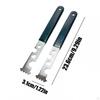 2Pcs Micro Tooth Groove Paver Puller Tool Replacement with Ergonomic Handle Garden Lawn Yard Patio