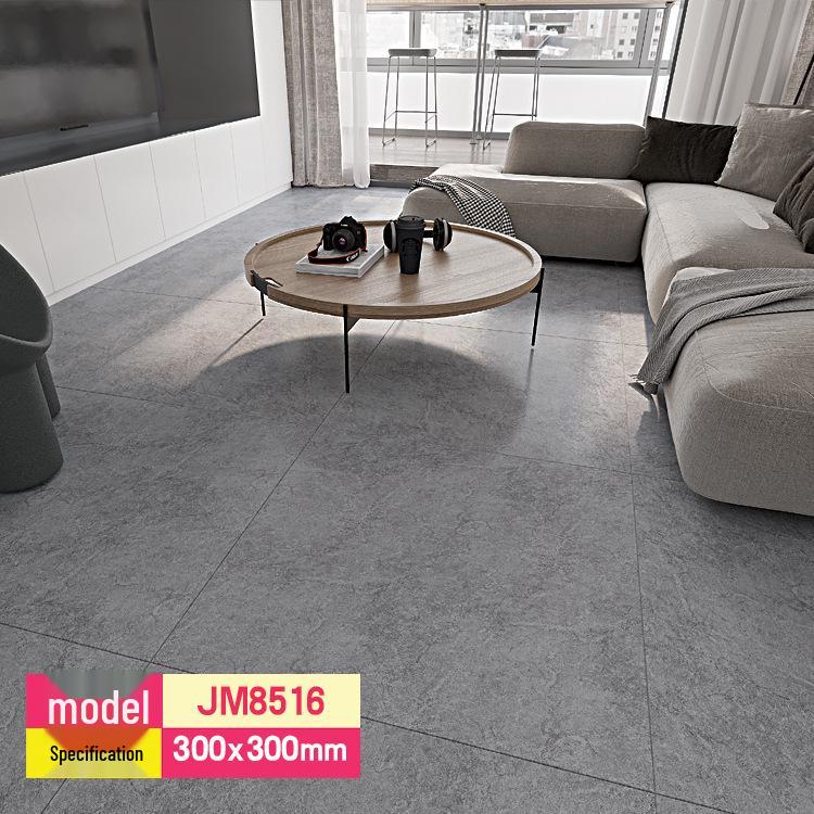 Self-Adhesive PVC Marble Tile Sticker - SPC Stone Plastic Flooring for Home Renovation