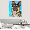 5D DIY Diamant „Schäferhund“ Heimdekoration Diamant Mosaik DIY Diamant Stickerei Kristall voll quadratisch / rund