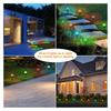 30-LED Crystal Bubble Ball String Lights Outdoor Solar Garden Lights for Lawn Patio Landscape Stake Lamps