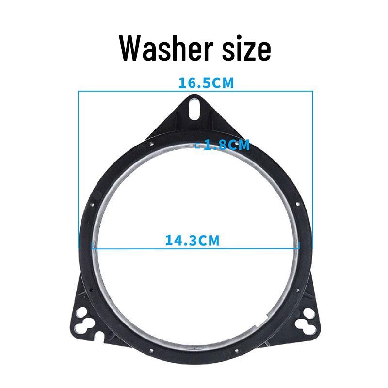 Car Audio 6.5" Triangle Speaker Spacers for Toyota, Nissan, BYD, Great Wall