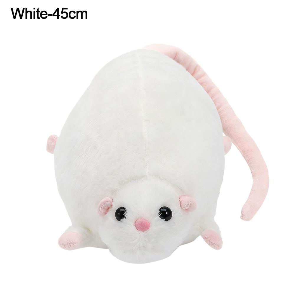 Cartoon Flower Branch Rat Doll 30/45/90cm Animal Figure Creative Mouse Doll  Kids Gift Birthday