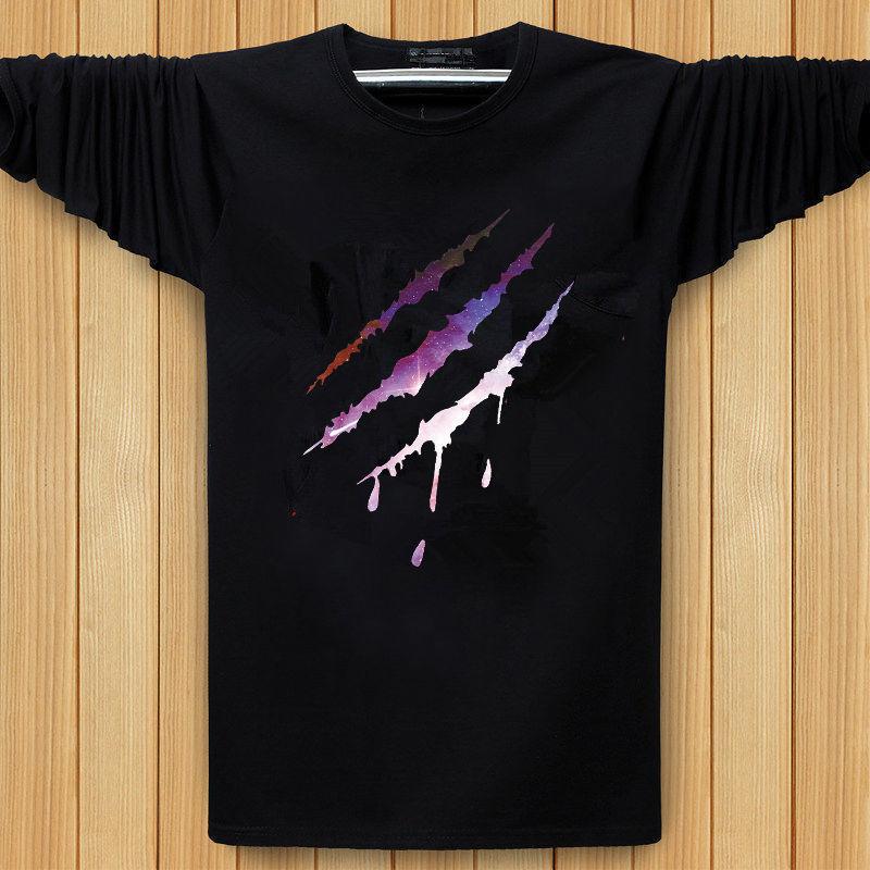 Spring and Autumn Men's Long-sleeved T-shirt Men's Underwear Youth Bottoming Shirt Large Size Men's Top Clothes T-shirt Men's Autumn Clothes T-shirt