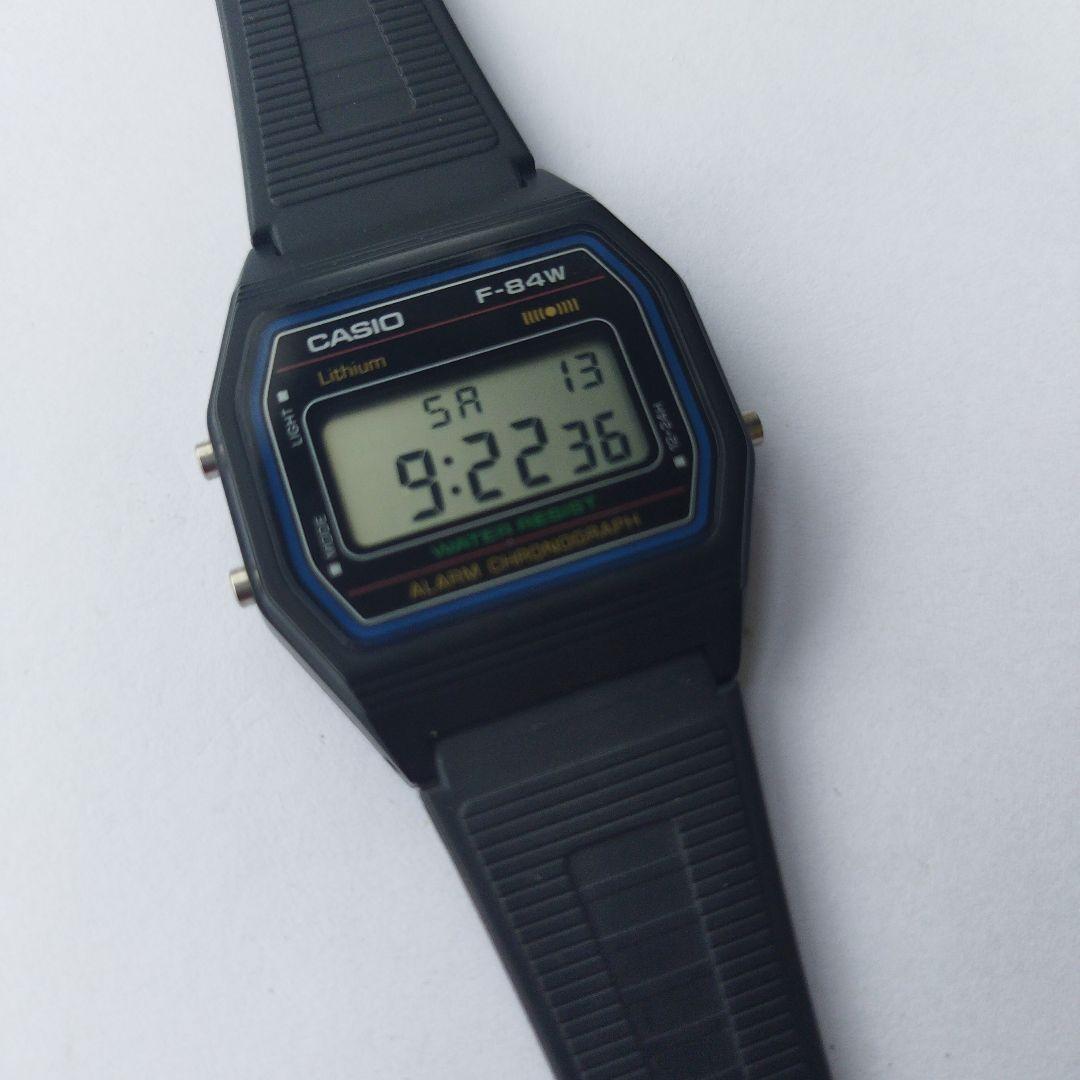 Used CASIO F-84W Digital Watch Body Chipkashi 5