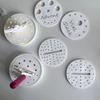Round Silicone Mold For DIY LED Candle Holders Sturdy And Easy To Demold For Creative Homes Decors Projects