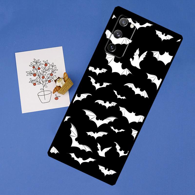 Halloween Bat Phone Case For Samsung Galaxy S25 Ultra S9 S10 S20 S21 S22 Plus S24 FE S23 Ultra Back Cover